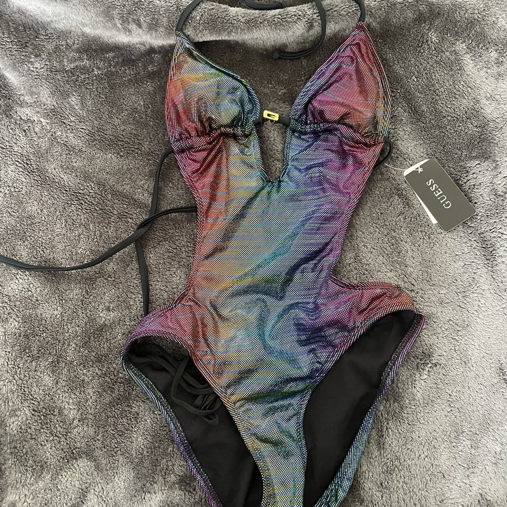 NWT Guess 1-piece bathing suit size XS